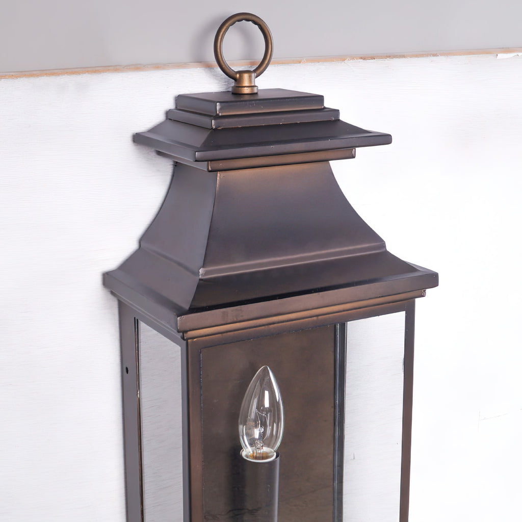 Esolarae Vintage Industrial Glass Wall Lamp