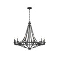 Isoren Vintage Industrial Wooden Chandelier