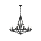 Isoren Vintage Industrial Wooden Chandelier