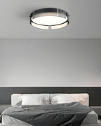 Stripe Ceiling Lamp Modern Brass Sleek Lines