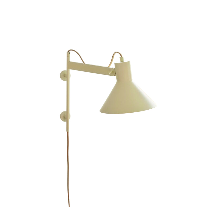 Ivela Modern Minimalist Plug-In Wall Lamp