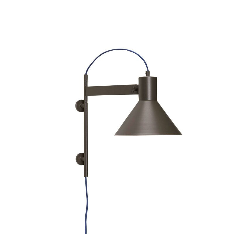Ivela Modern Minimalist Plug-In Wall Lamp