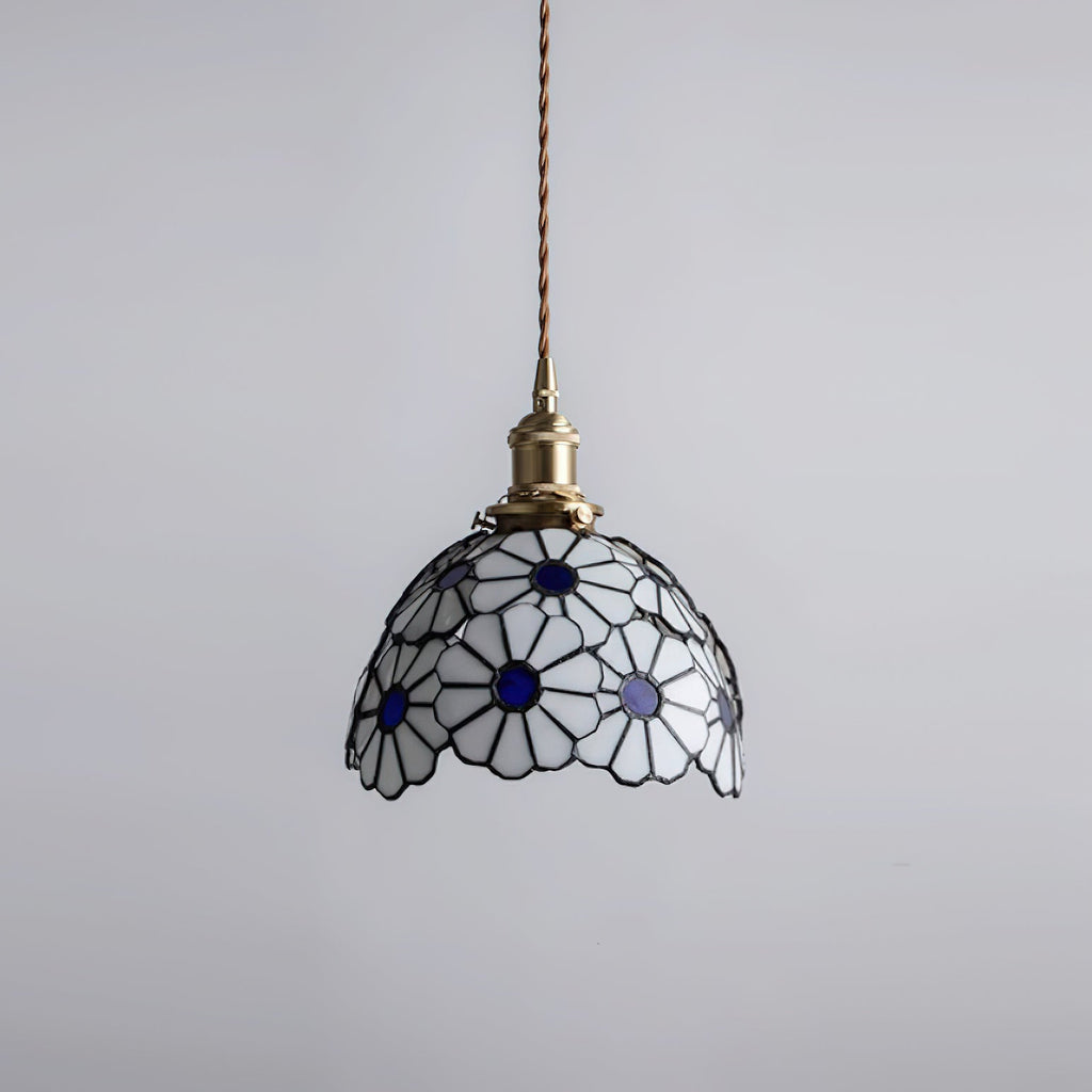 Suka Floral Mosaic Pendant Lamp