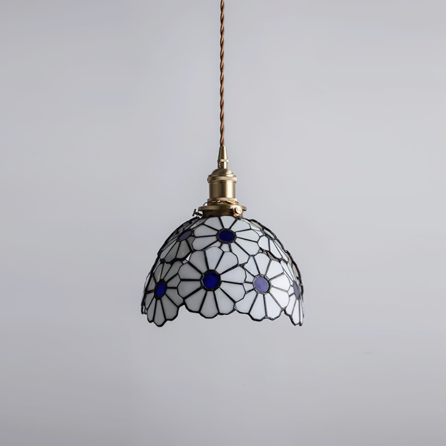 Suka Floral Mosaic Pendant Lamp