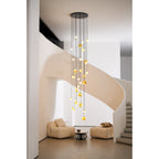 Arsorarae Modern Minimalist Cluster Alabaster Chandelier