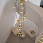 Sultana Contemporary Alabaster Chandelier