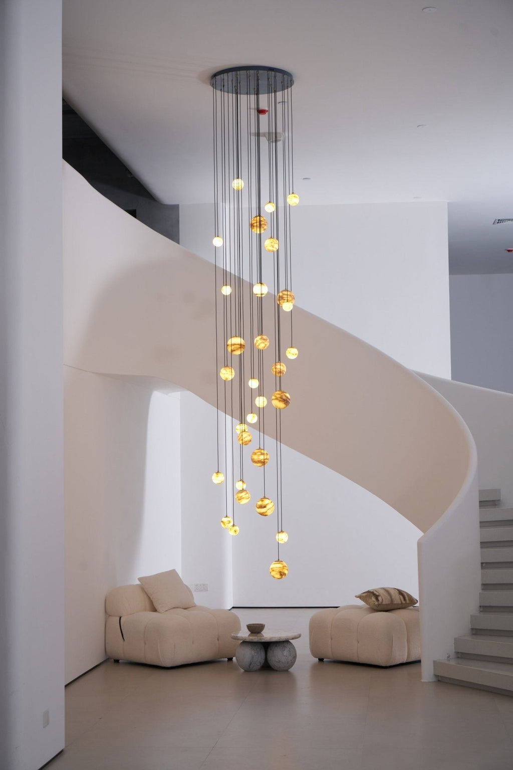 Sultana Contemporary Alabaster Chandelier