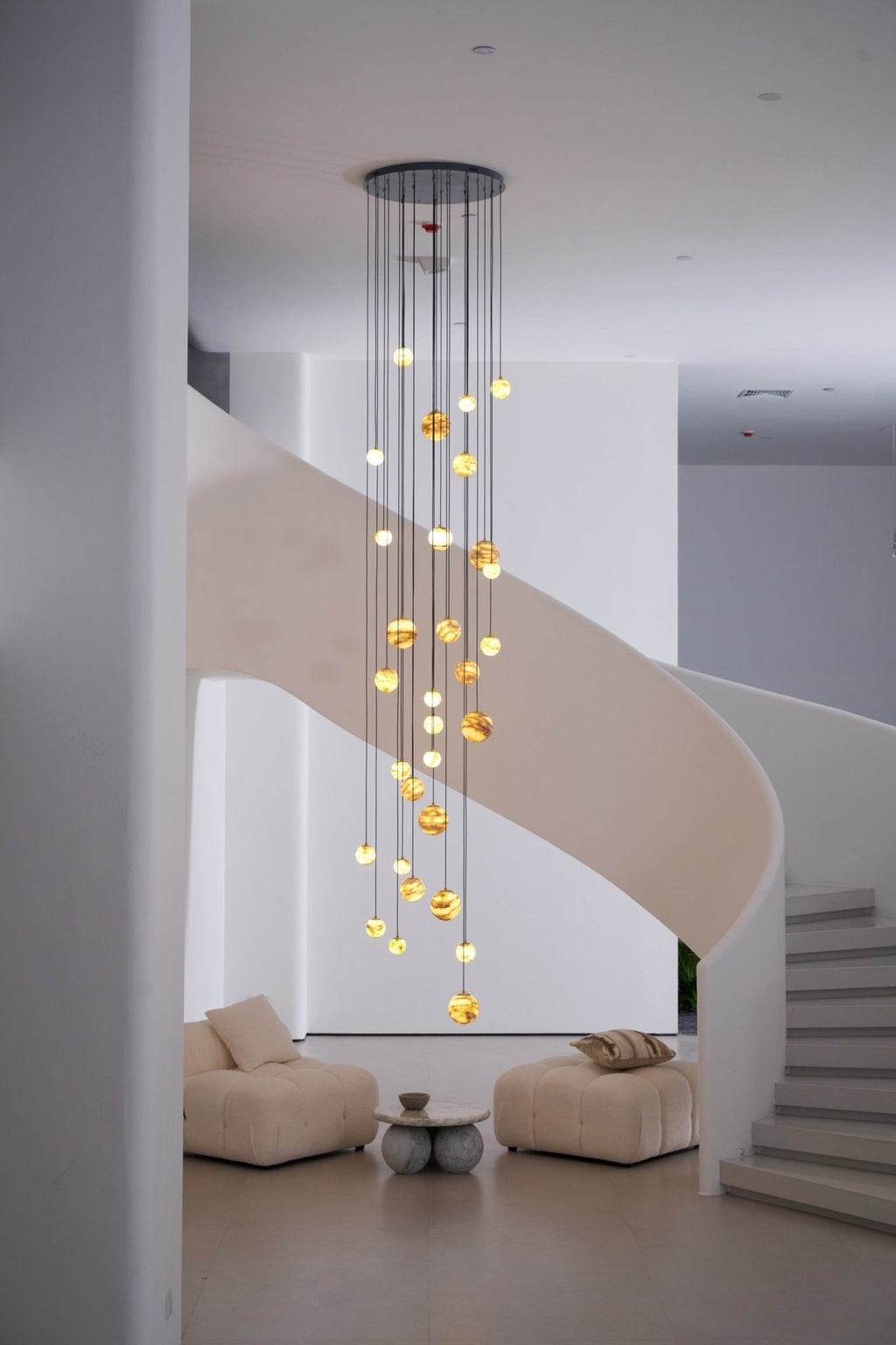 Sultana Contemporary Alabaster Chandelier
