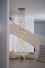 Sultana Contemporary Alabaster Chandelier