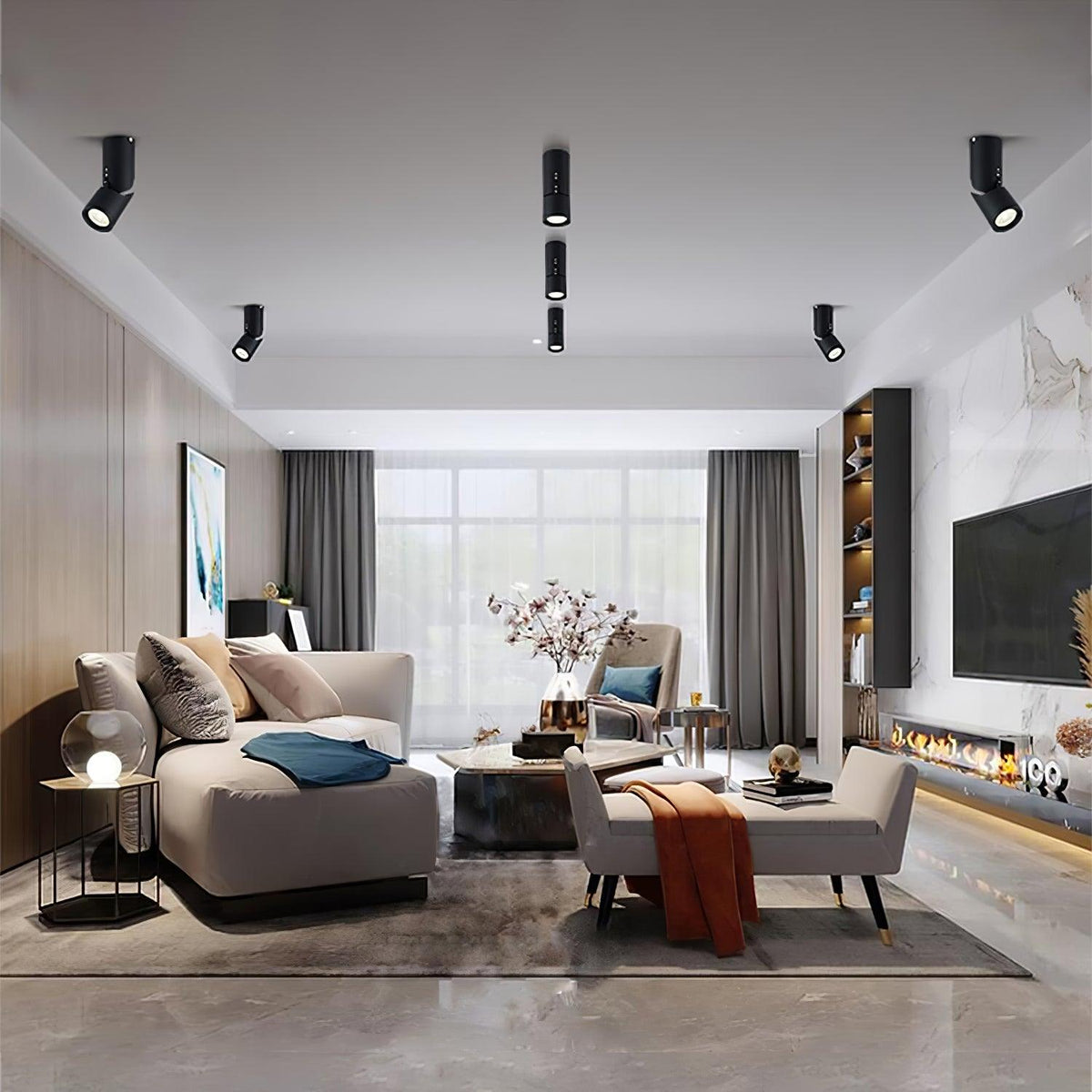 Lustra Ceiling lamp LED Spotlights Sunny Adjustable