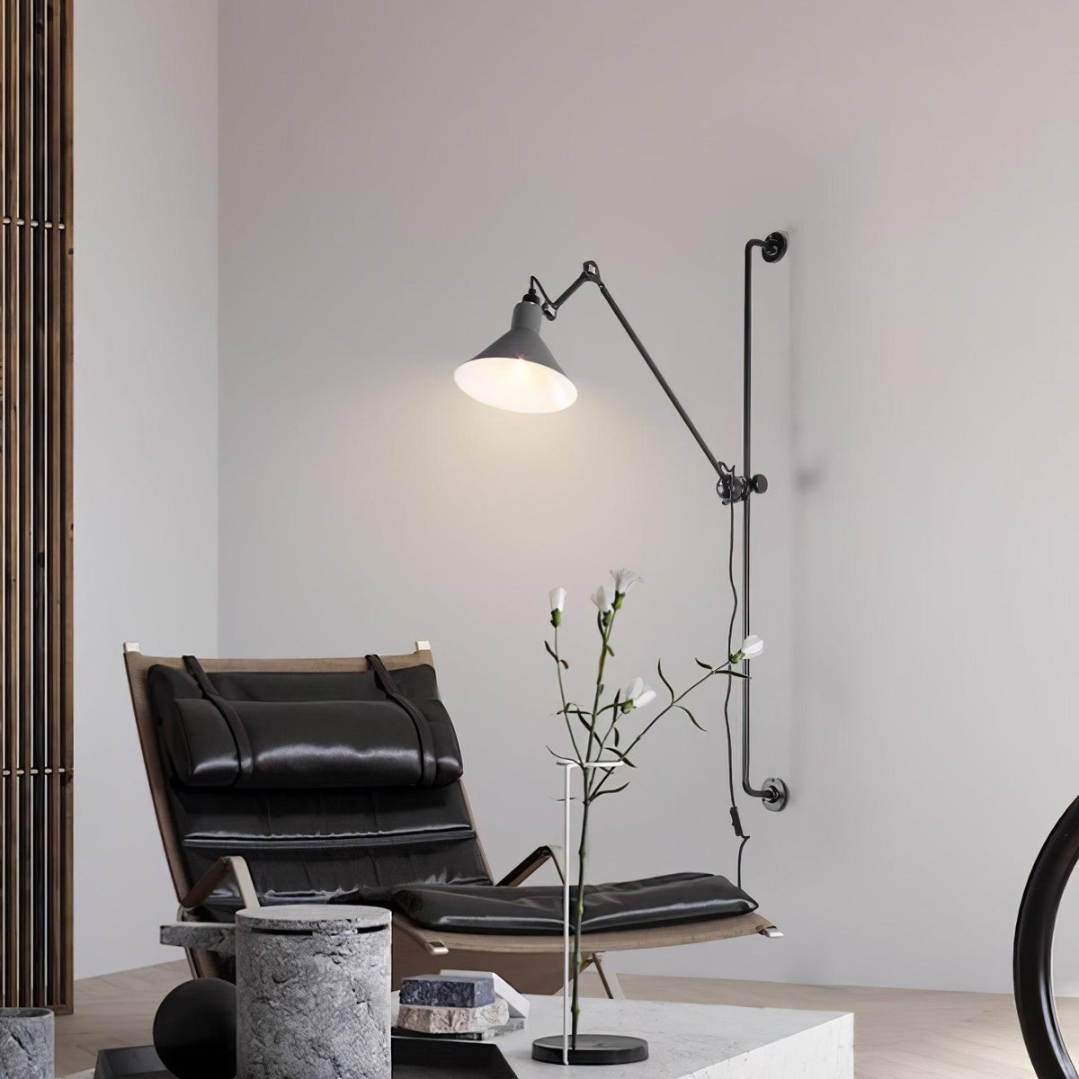 Lumen Support Frame Rocker Wall Lamp