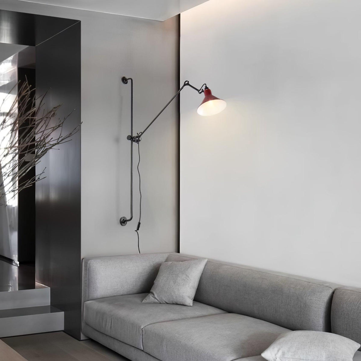 Lumen Support Frame Rocker Wall Lamp