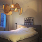 Lustra Pendant Light Rattan Swag Industrial