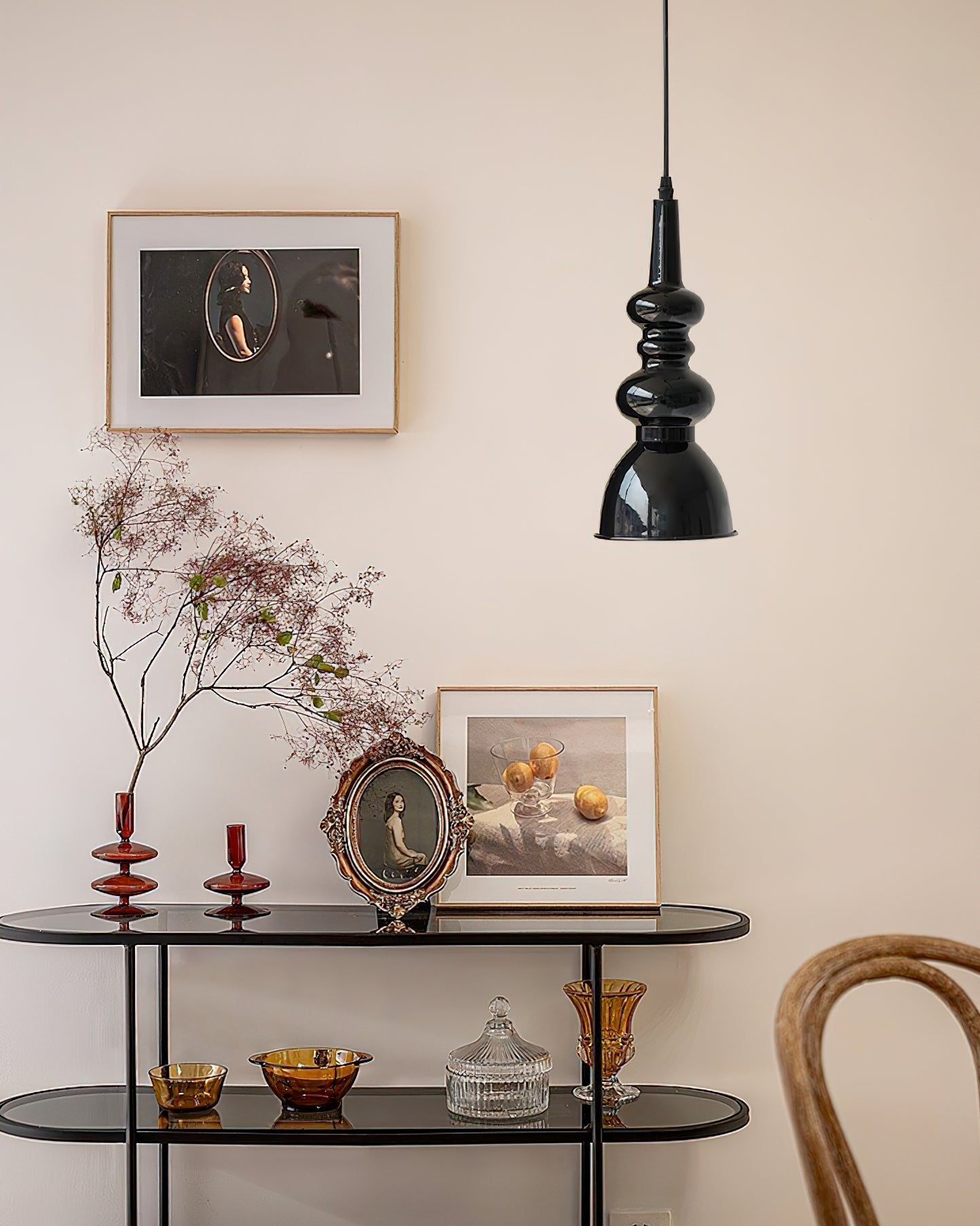 Aurvaror Nordic Art Noir Pendant Light