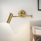 Ray Adjustable Swing Arm Wall Lamp