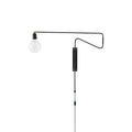 Ersora Modern Minimalist Swing Plug-in Wall Lamp