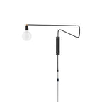 Ersora Modern Minimalist Swing Plug-in Wall Lamp