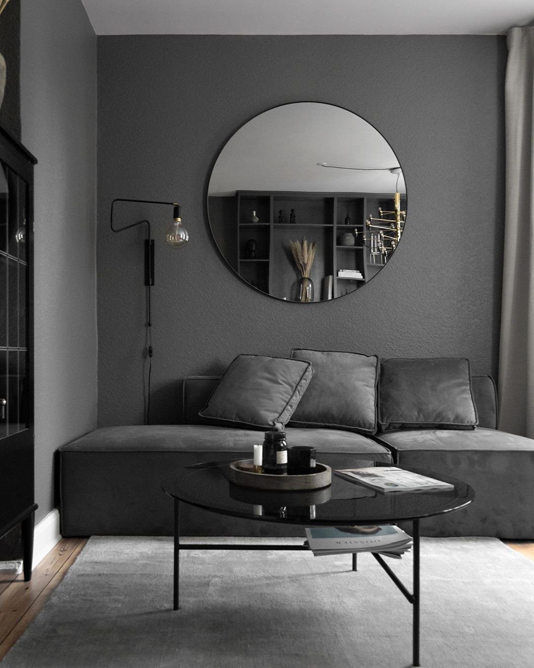 Ersora Modern Minimalist Swing Plug-in Wall Lamp