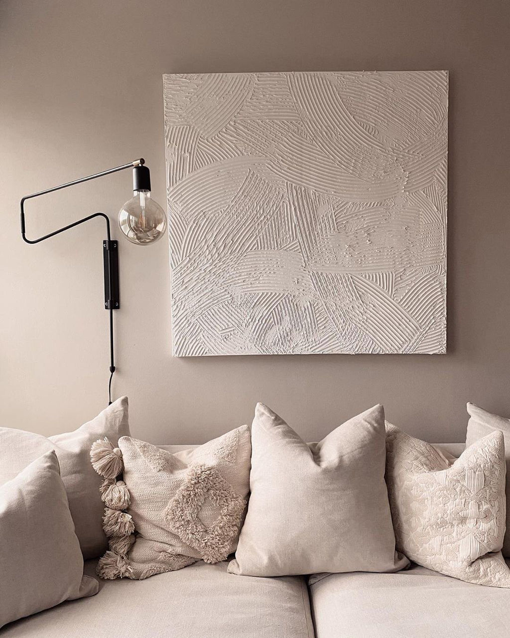 Ersora Modern Minimalist Swing Plug-in Wall Lamp