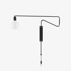 Elsoreth Modern Minimalist Swing Wall Lamp