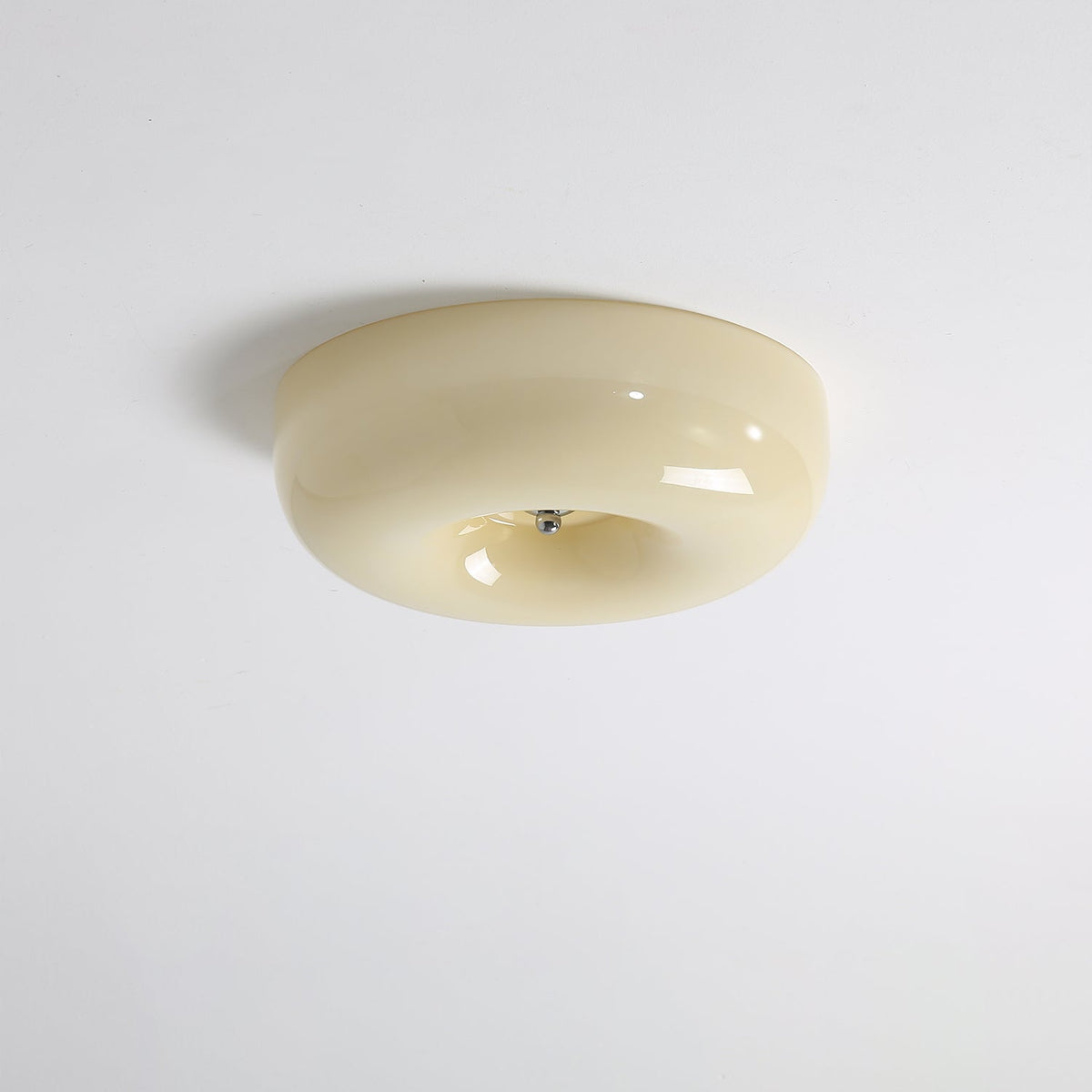 Afralia Modern Minimalist Swirl Glass Ceiling Lamp