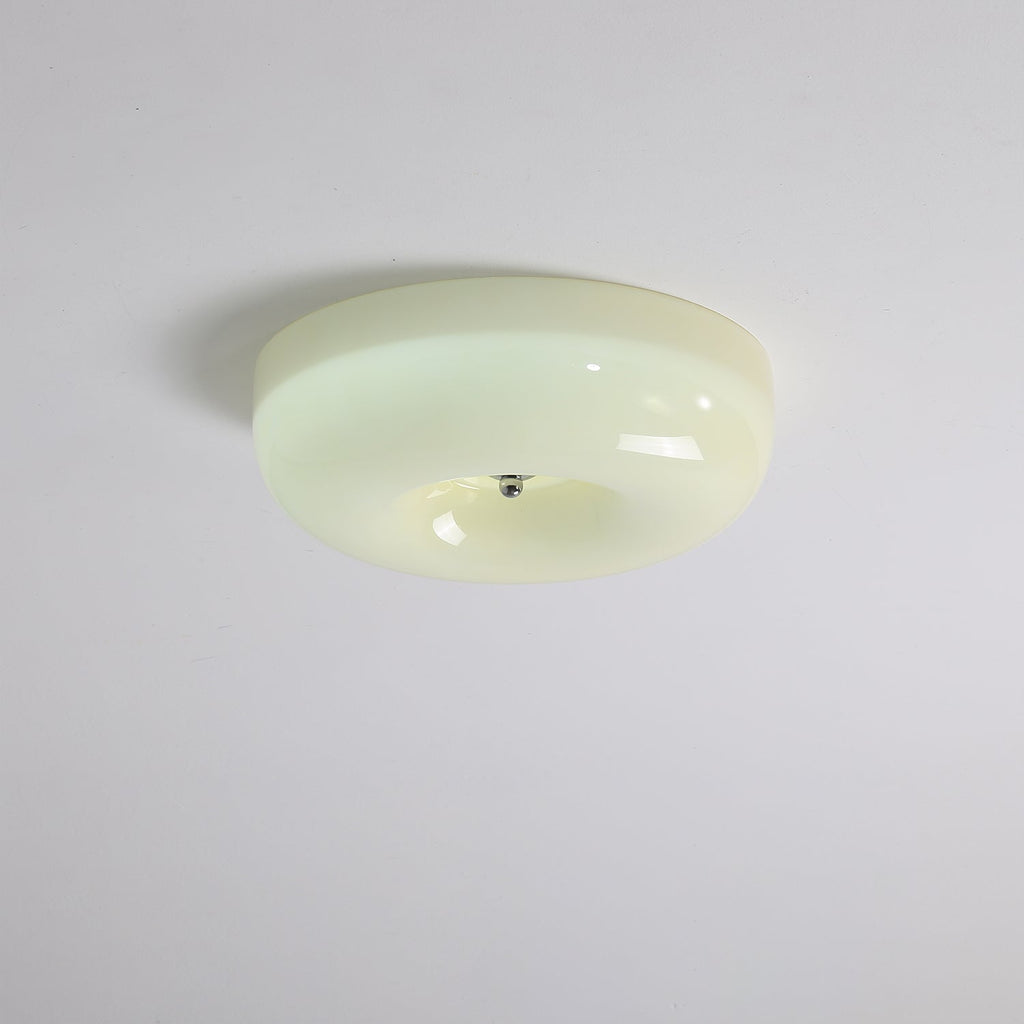 Afralia Modern Minimalist Swirl Glass Ceiling Lamp