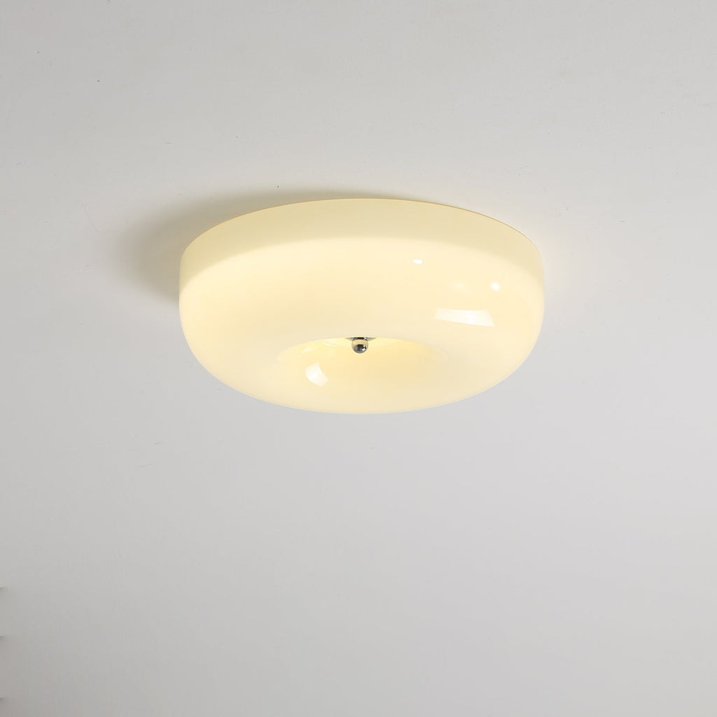 Afralia Modern Minimalist Swirl Glass Ceiling Lamp