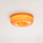 Afralia Modern Minimalist Swirl Glass Ceiling Lamp