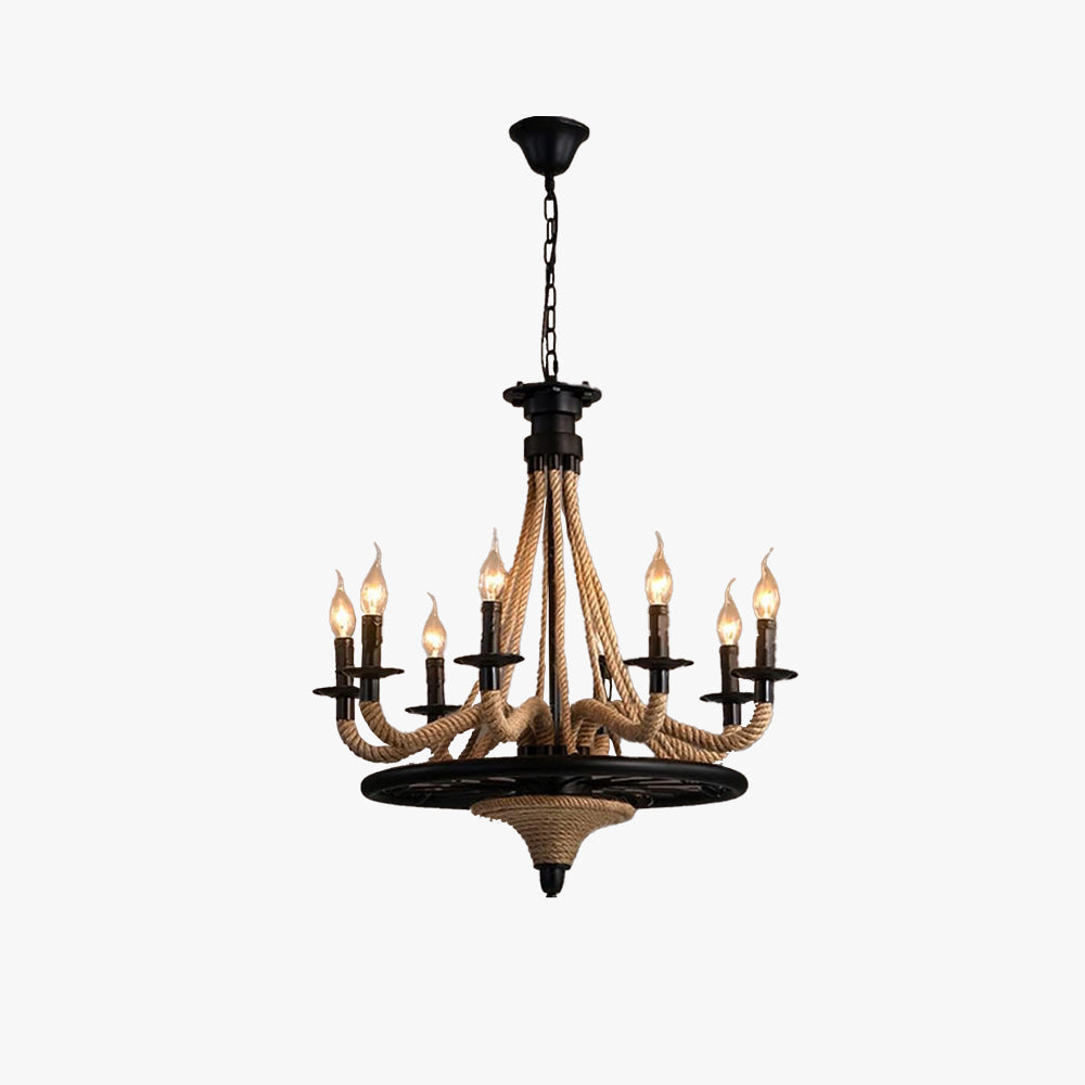 Epoch Antique LED Pendant Light Rope Bar