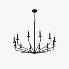 Silva Modern Industrial LED Chandelier Living Room