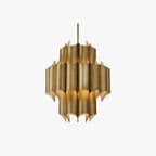 Arisha Simple Retro Creative Chandelier Brass Bedroom