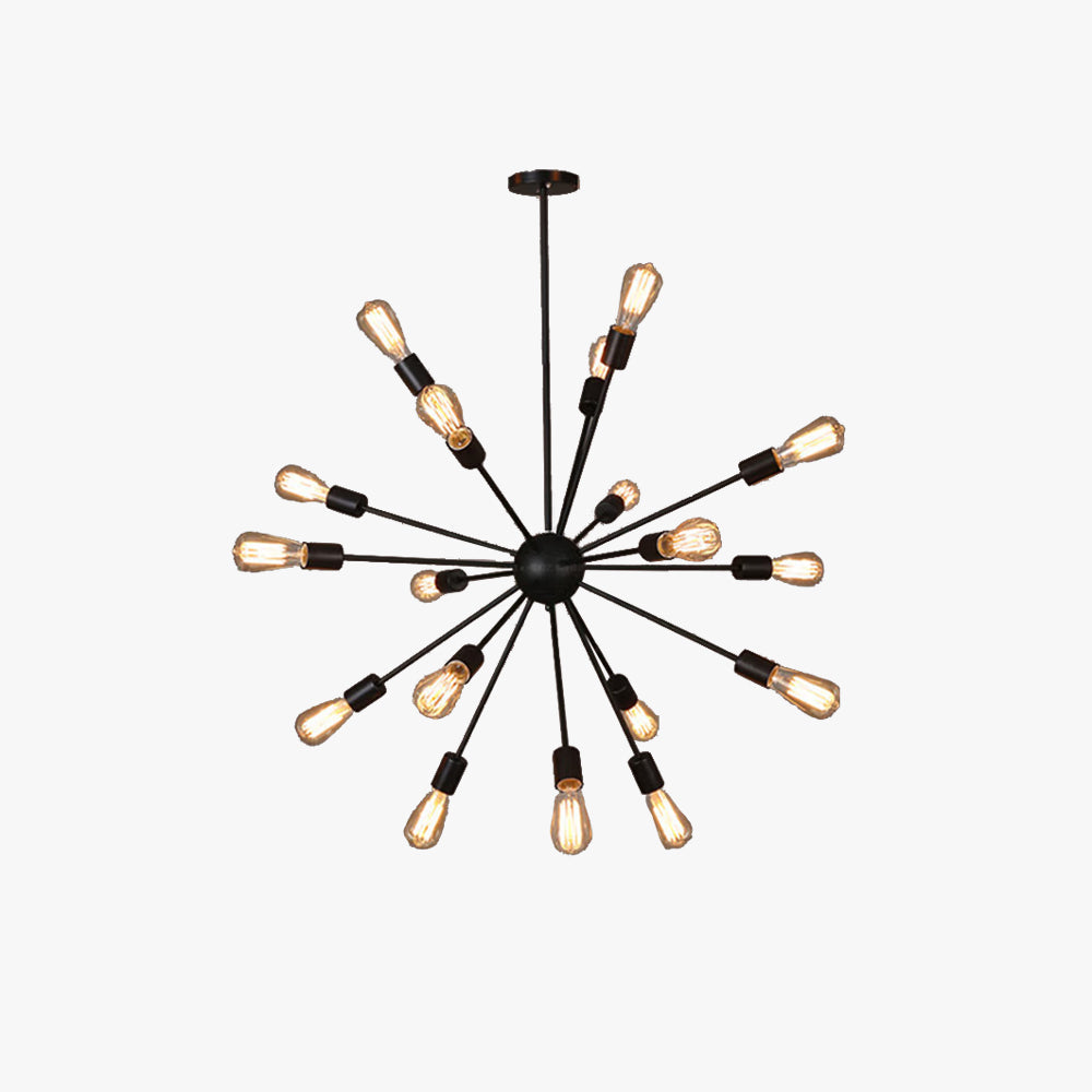 Epoch Industrial Chandelier Restaurant Dining Room