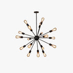 Epoch Industrial Chandelier Restaurant Dining Room