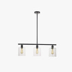 Arisha Industrial Minimalist LED Chandelier Kitchen Island
