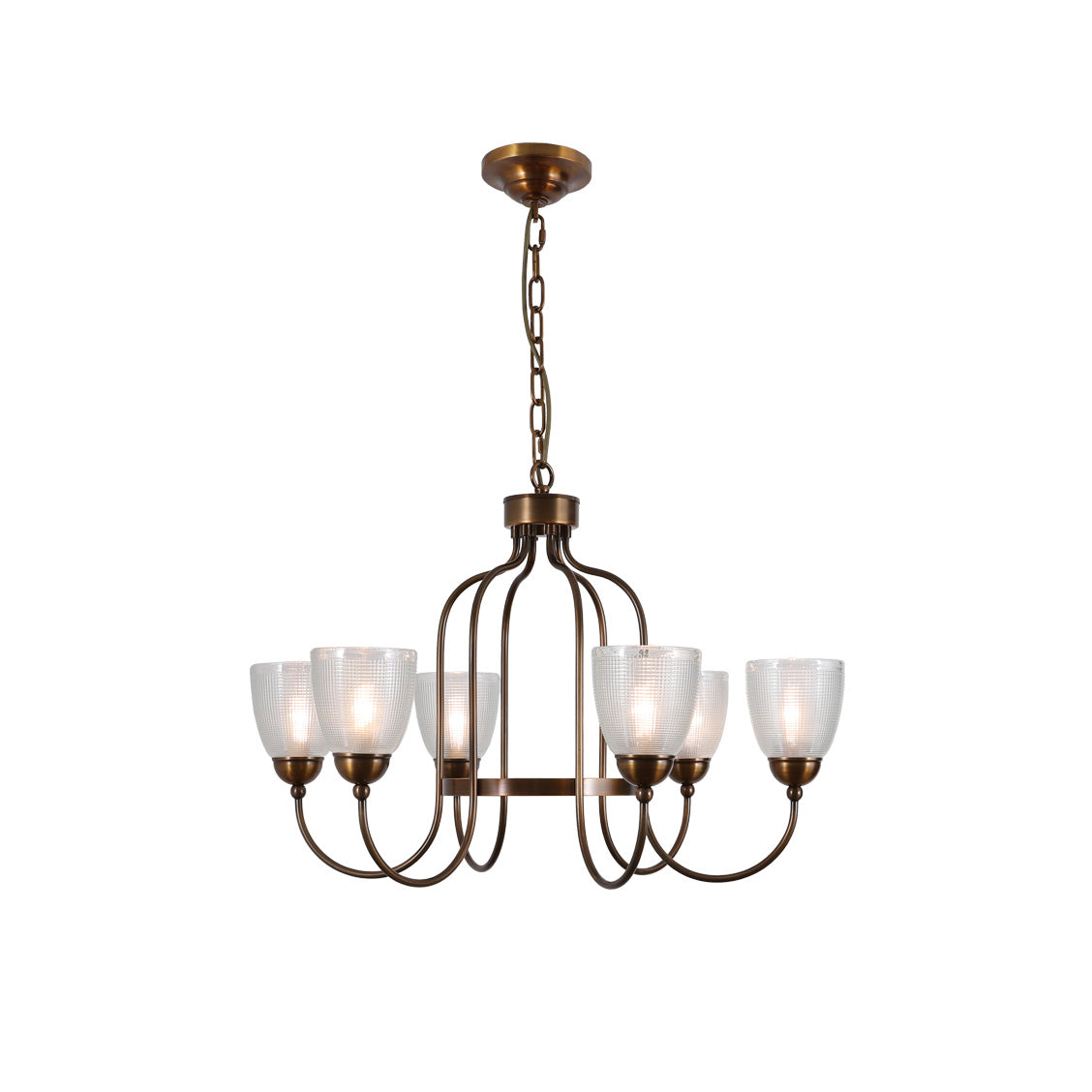 Caraeara Postmodern Luxury Glass Chandelier