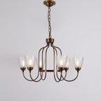 Caraeara Postmodern Luxury Glass Chandelier
