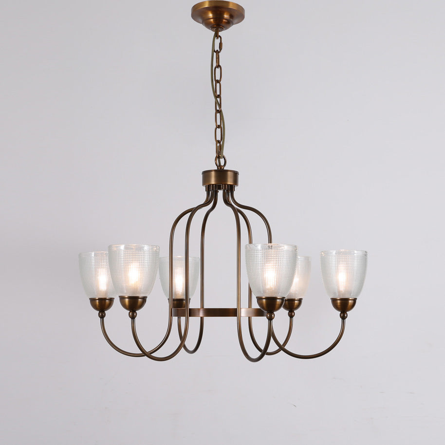 Caraeara Postmodern Luxury Glass Chandelier