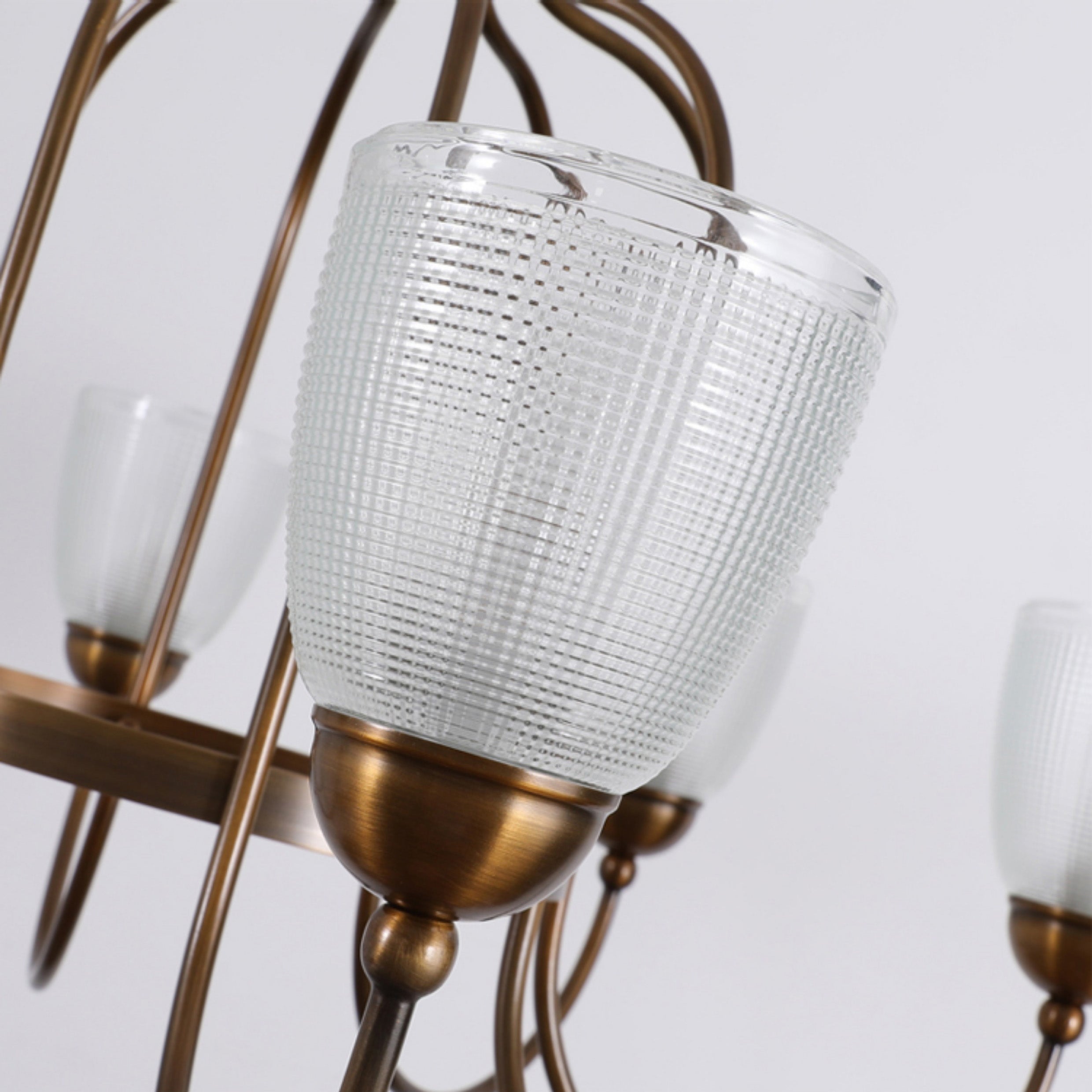 Caraeara Postmodern Luxury Glass Chandelier