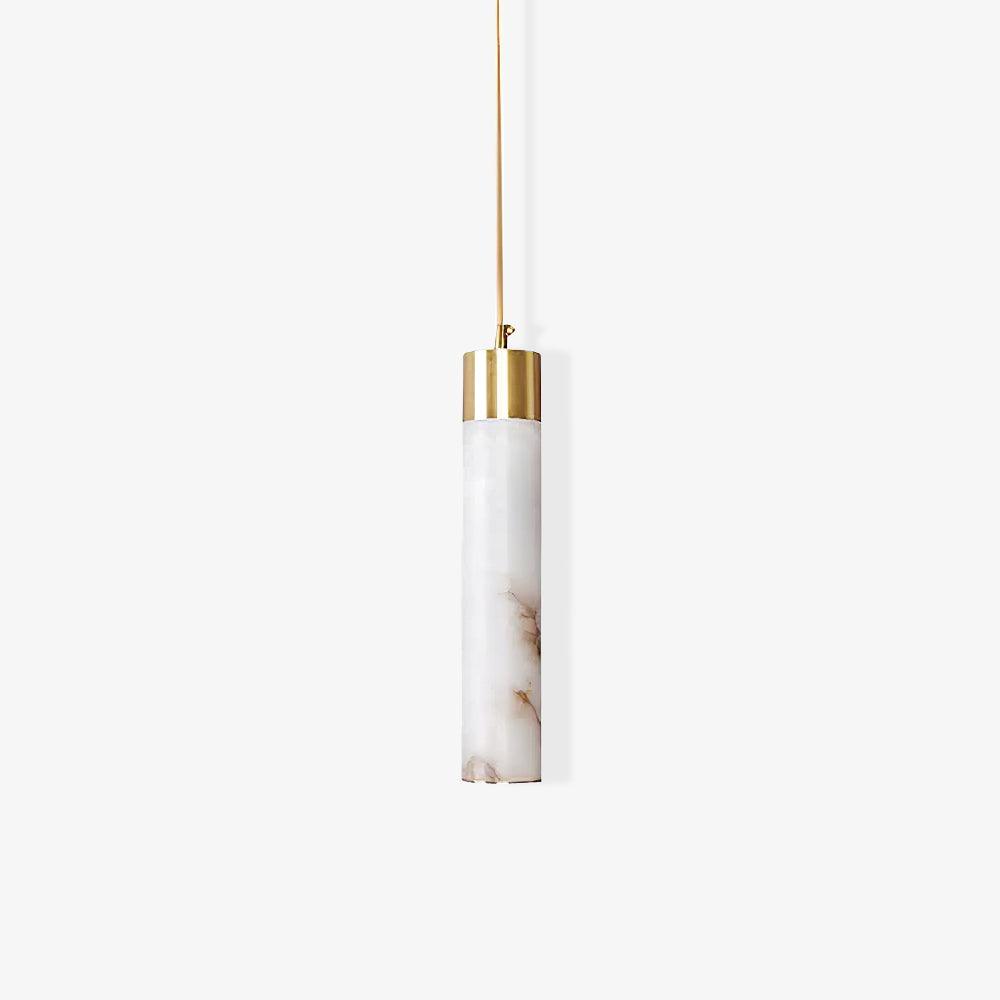 Cylinder Alabaster Pendant Light
