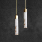 Cylinder Alabaster Pendant Light