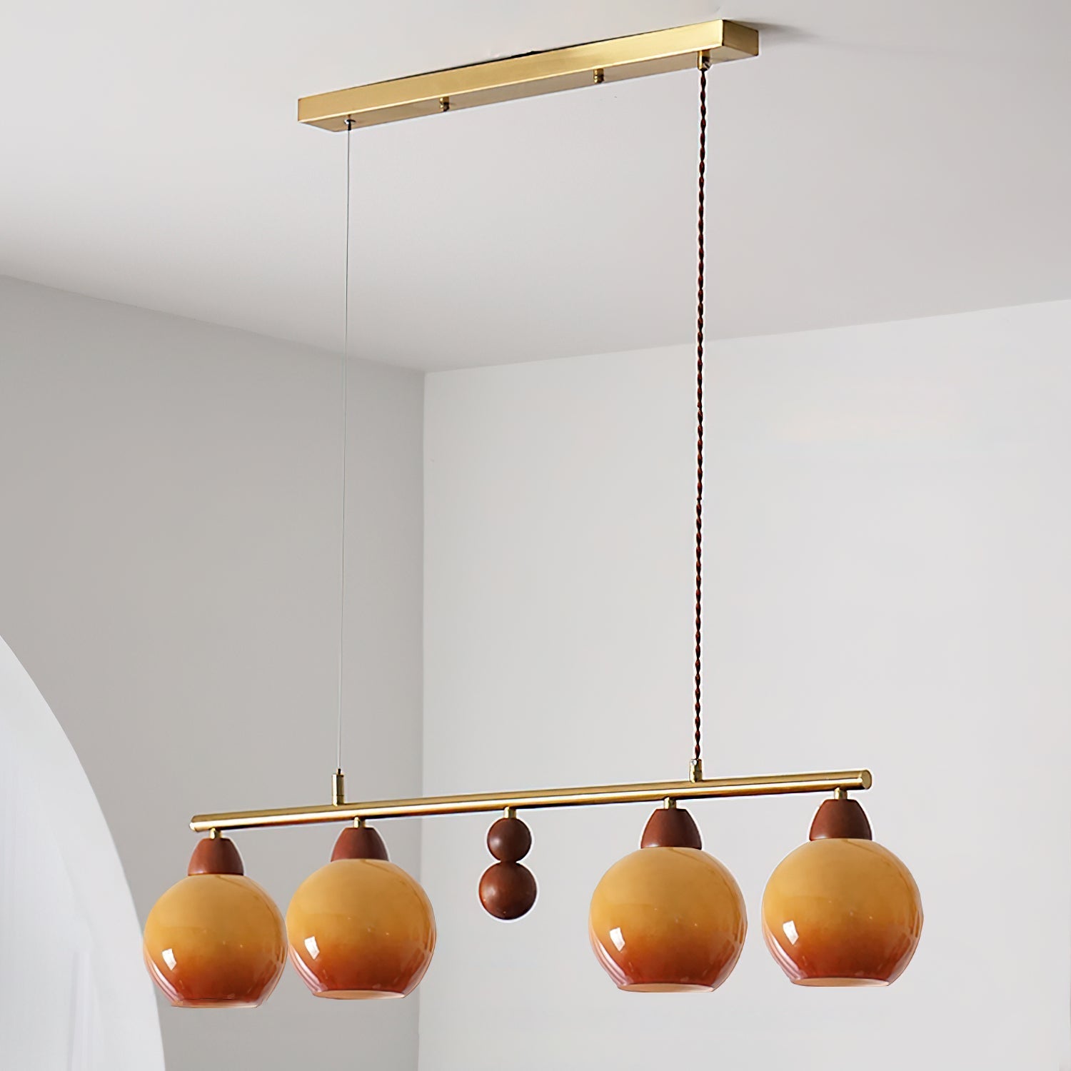 Amara  Hand-blown  Glass Chandelier