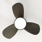 Eamon Modern Wood Ceiling Fan Light