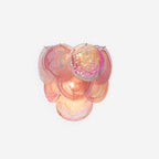 Opalara Pink Capiz Shell Wall Lamp