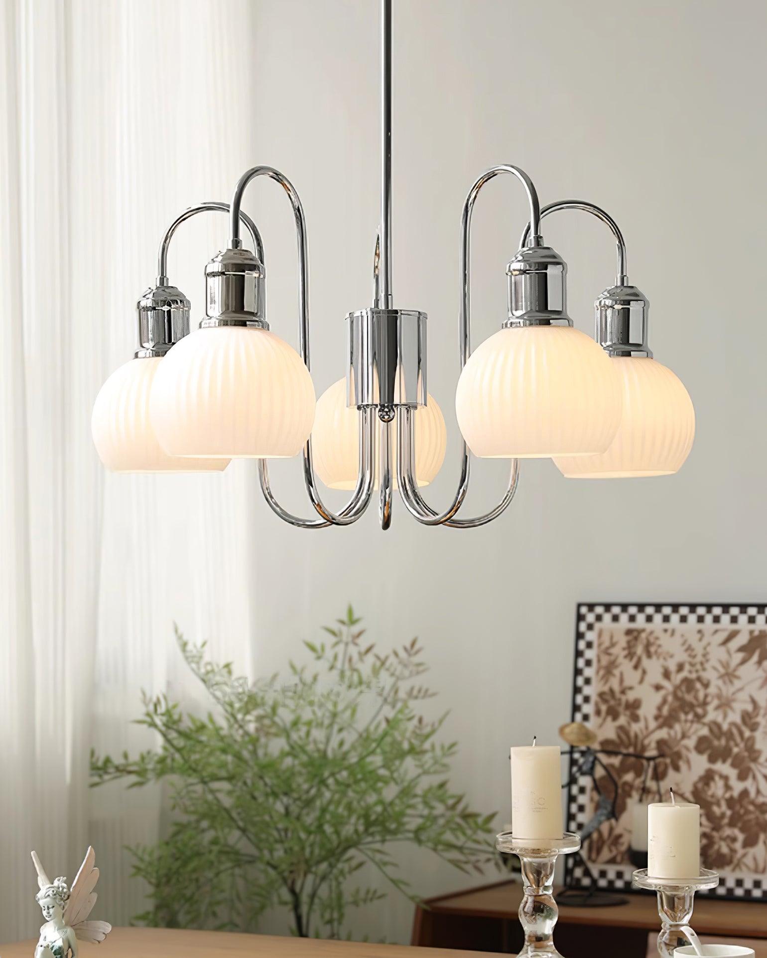 Tamara Mid-Century Revival Globe Chandelier