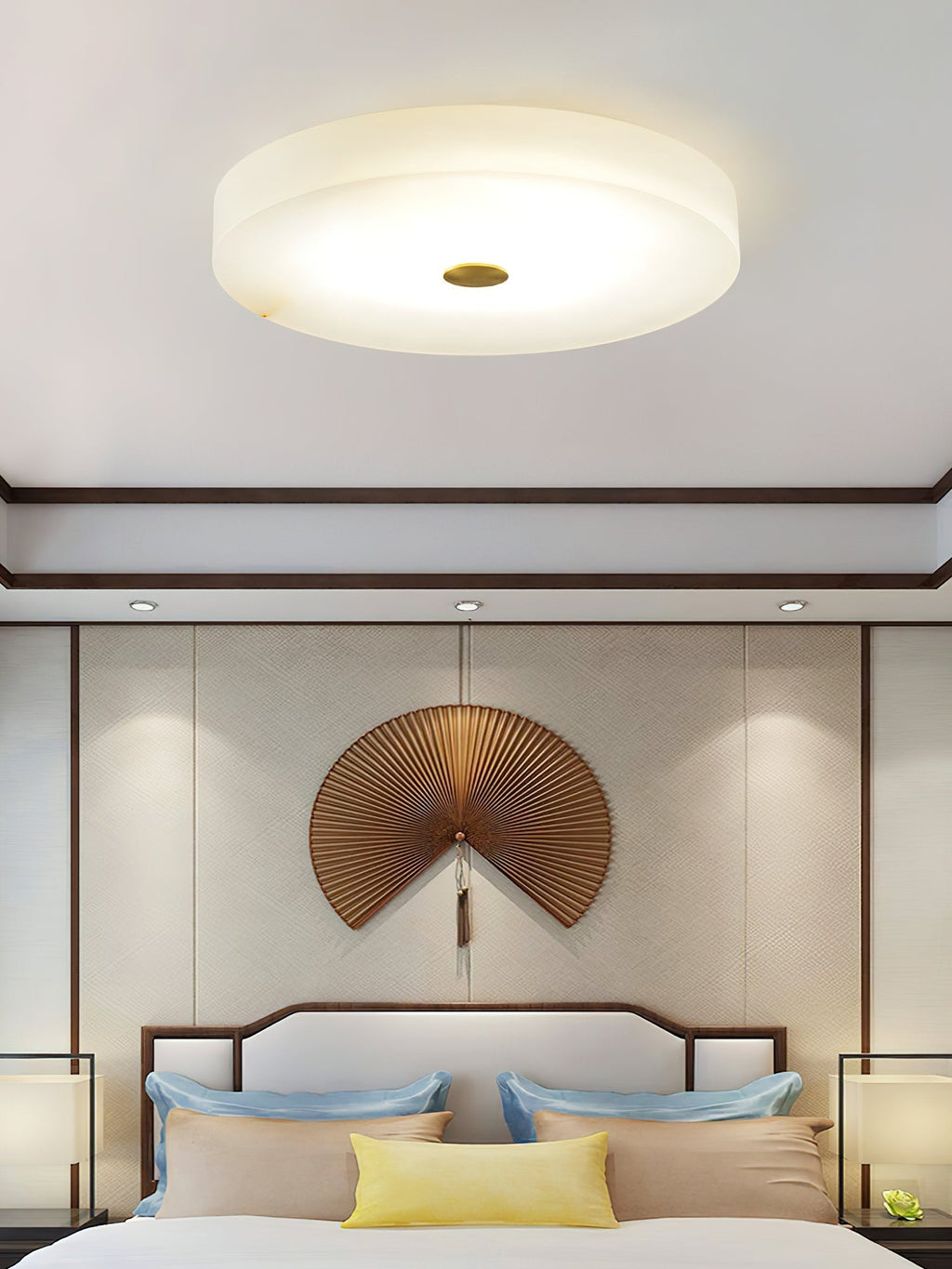 Unorir Modern Minimalist Alabaster Ceiling Light
