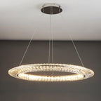 Lustra Chandelier Geometric Crystal LED Elegant