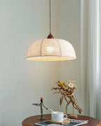 Evano Woven Dome Pendant Light
