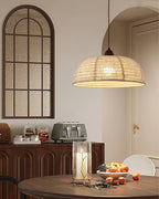 Evano Woven Dome Pendant Light