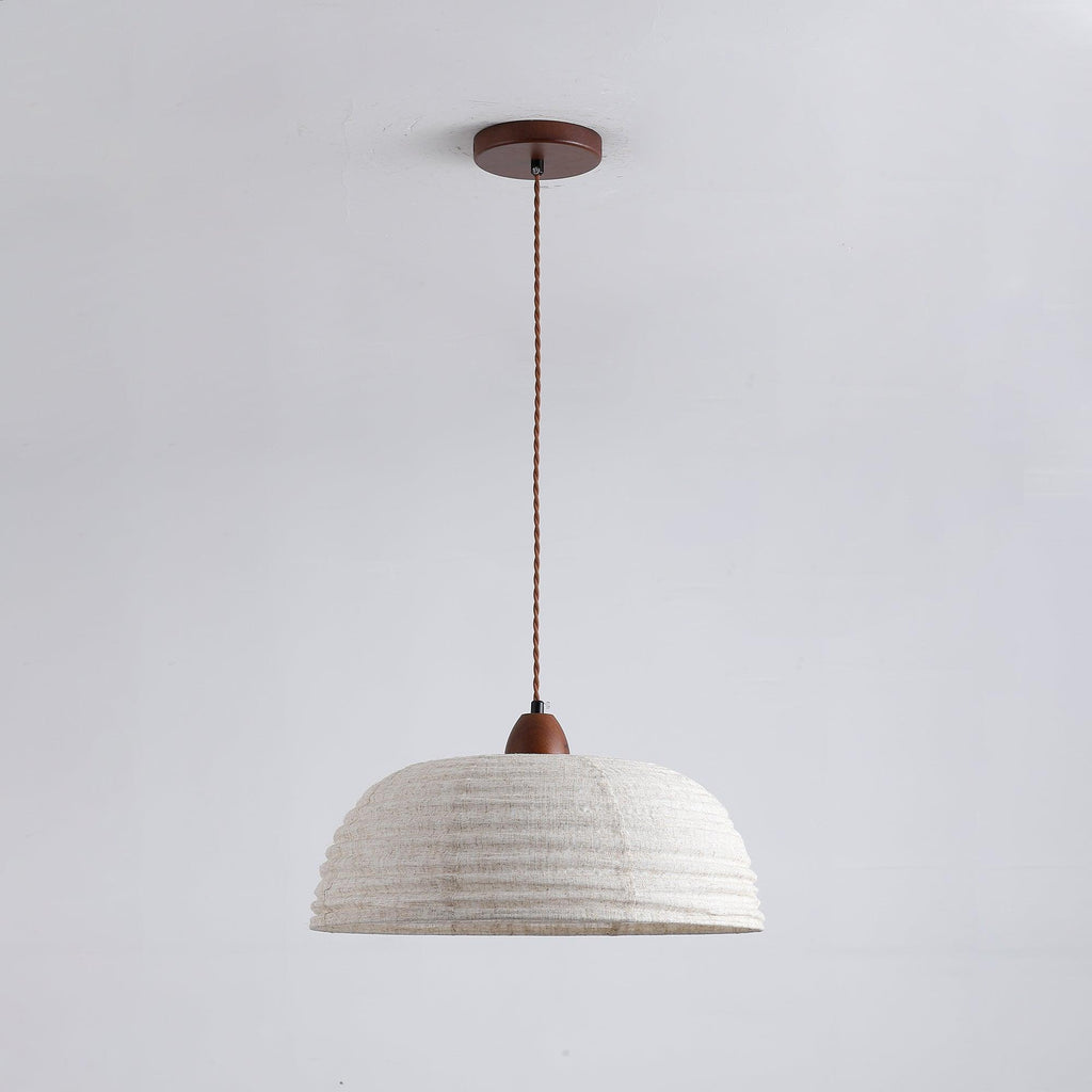 Evano Woven Dome Pendant Light