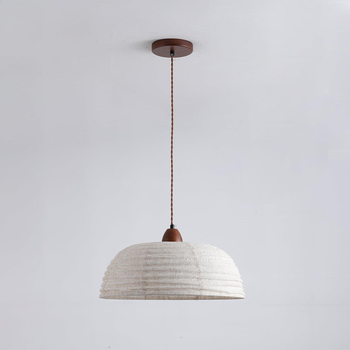 Evano Woven Dome Pendant Light
